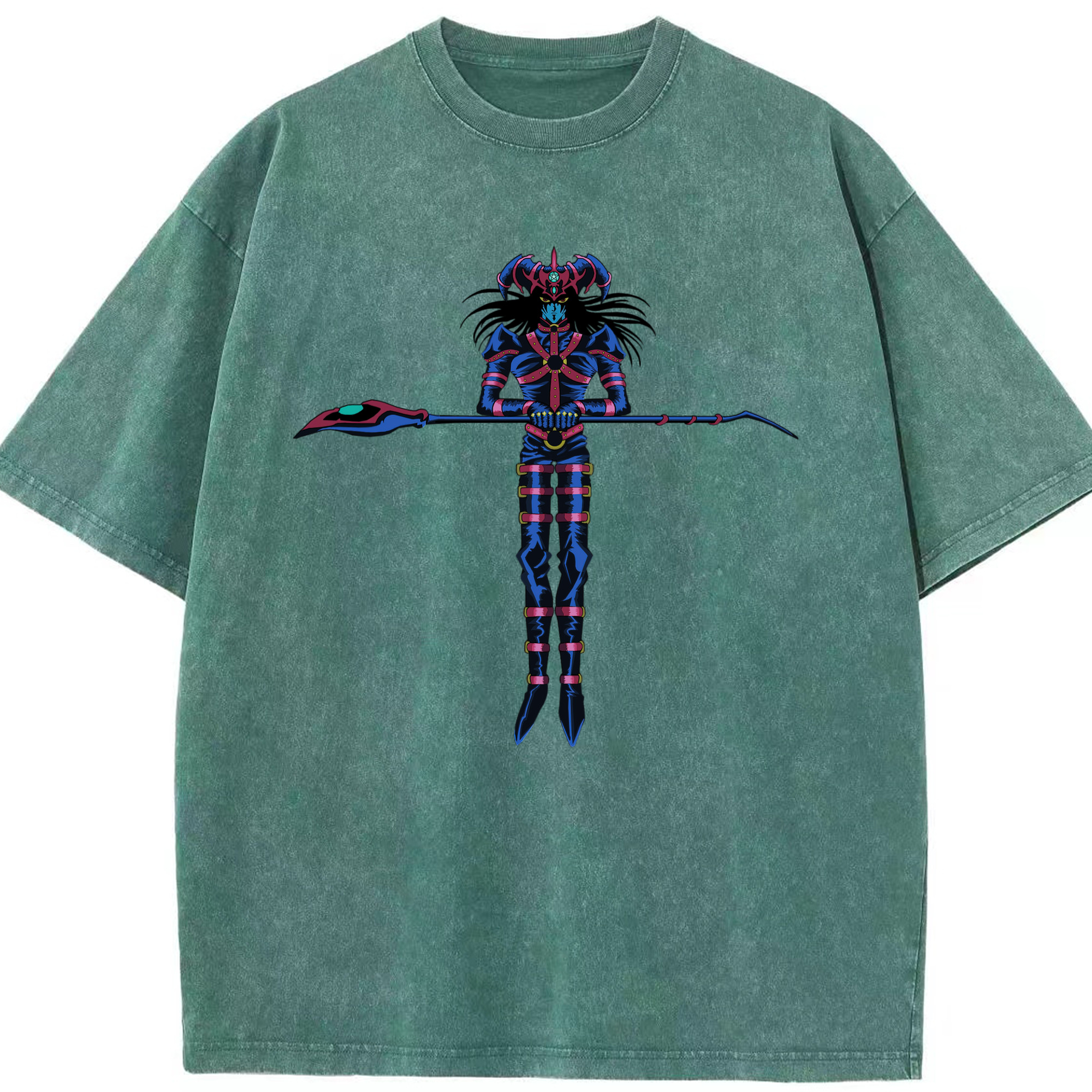 （画像用） 遊☆戯☆王 Yu-Gi-Oh! 綿100% ヴィンテージ風 半袖Tシャツ（フロントプリント）